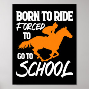 Affiche Cheval cavalier équitation équitation équestre Cow