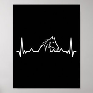 Affiche Cheval cool Design Pour Hommes Femmes Equestre Hor