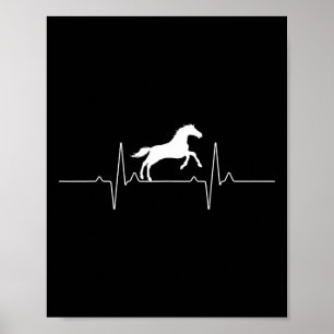 Affiche Cheval cool Design Pour Hommes Femmes Equestre Hor