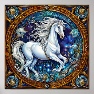 Affiche Cheval de conte de fées
