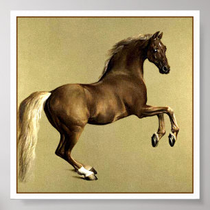 Affiche Cheval de course Whistlejacket par Stubbs