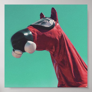 Affiche cheval de guerre froide