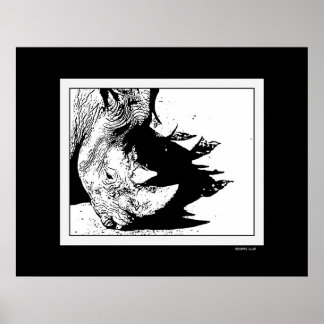 Affiche Cheval de l'ombre