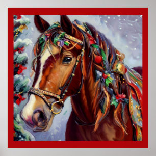 Affiche Cheval de Noël 2