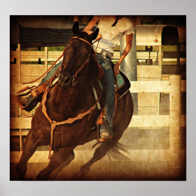 Affiche Cheval de rotation (Devant)