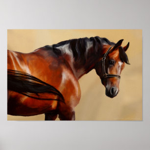 Affiche Cheval d'huile
