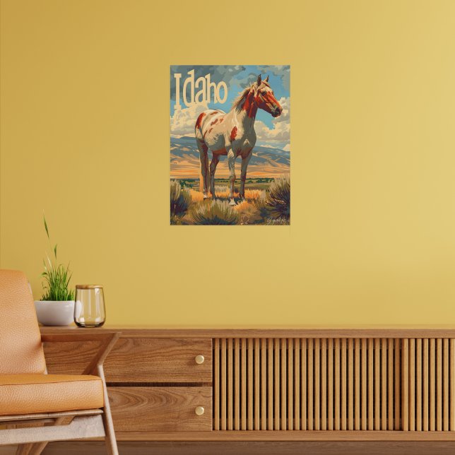 Affiche Cheval Idaho Appaloosa (Salon 2)