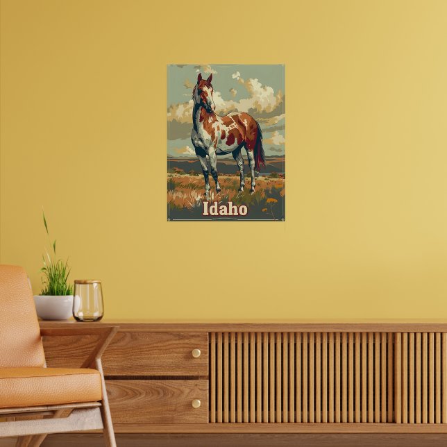Affiche Cheval Idaho Appaloosa (Salon 2)