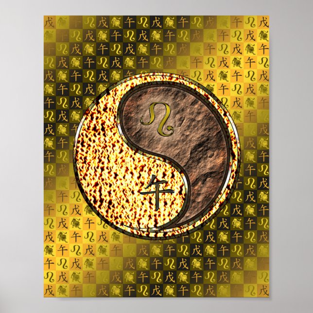 Affiche Cheval Leo & Earth (Devant)