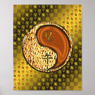 Affiche Cheval Leo & Wood