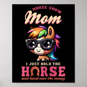 Affiche Cheval Montre Maman Je Tiens Le Cheval Et La Main 