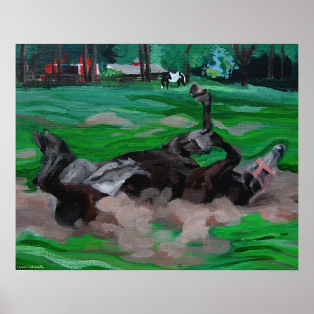 Affiche Cheval poussiéreux (Devant)