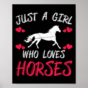 Affiche Cheval Rider Animal Cheval Amoureux Femmes Équestr