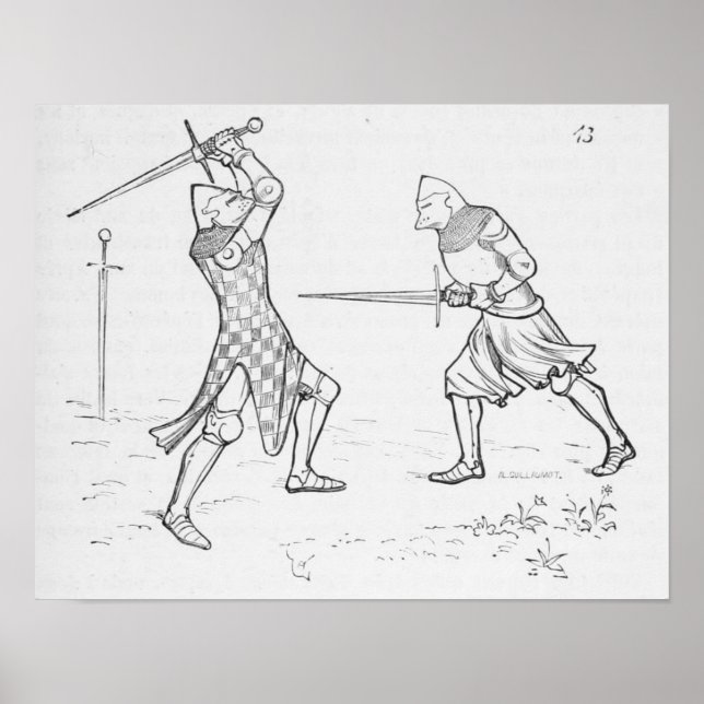 Affiche Chevalier (Devant)