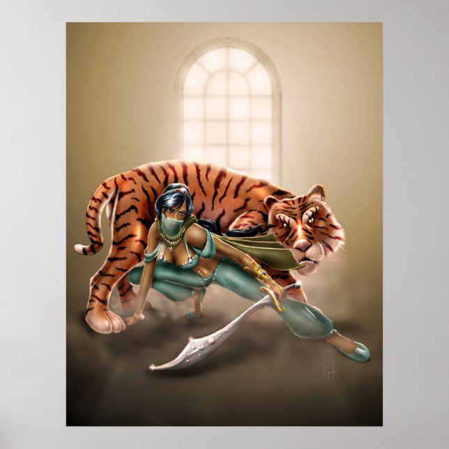 Affiche Chevalier arabe (Devant)