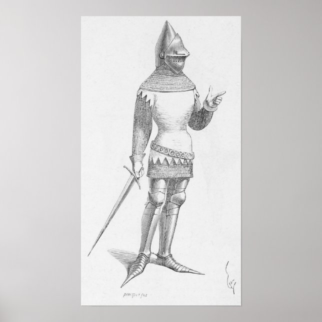 Affiche Chevalier français (Devant)