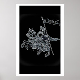 Affiche Chevalier noir