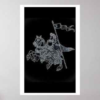 Affiche Chevalier noir