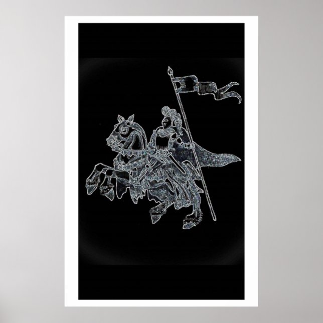 Affiche Chevalier noir (Devant)