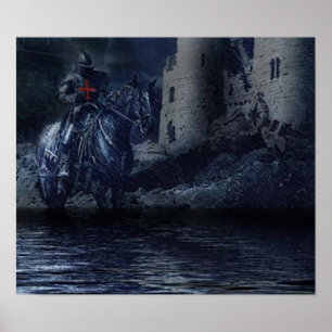 Affiche Chevalier noir du temple