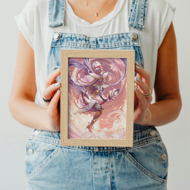 Affiche Chevalier sorcier céleste (Créateur téléchargé)