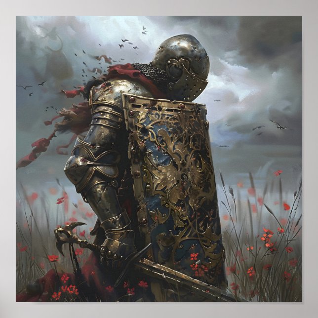 Affiche Chevalier Tormenté (Devant)