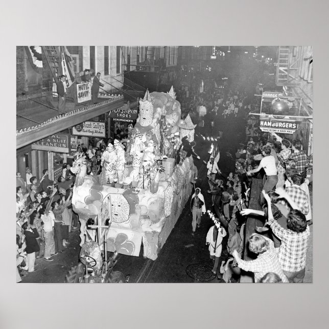 Affiche Chevaliers de Babylone Nouvelle-Orléans Mardigras  (Devant)