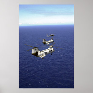Affiche Chevaliers de la mer CH-46