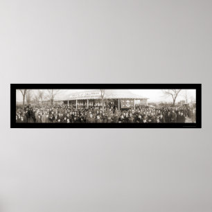 Affiche Chevaliers de la photo 1919 de Columbus