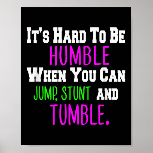 Affiche Chevaucher Jump Stunt Et Tumble Cheerleader Citati