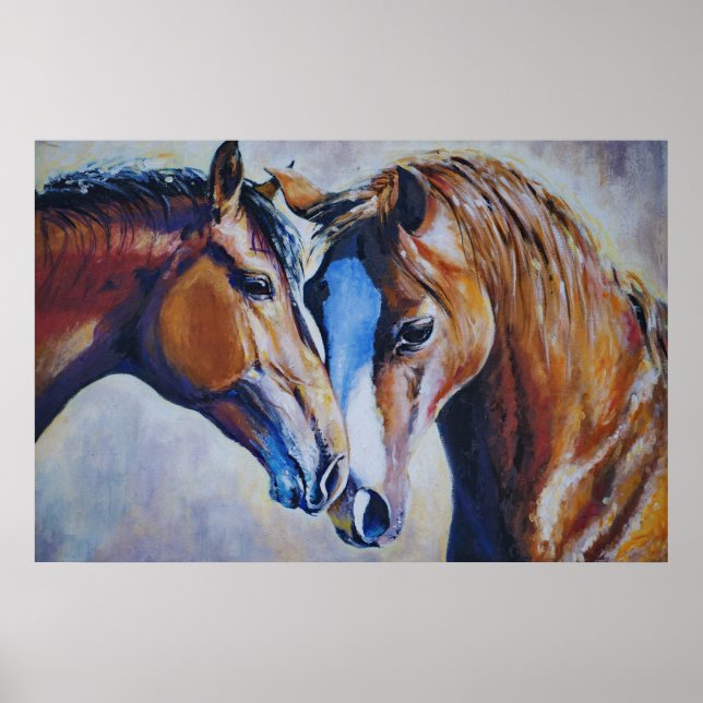 Affiche Chevaux (Devant)