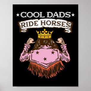 Affiche Chevaux cool Chevaux de promenade I Ventilateur Eq