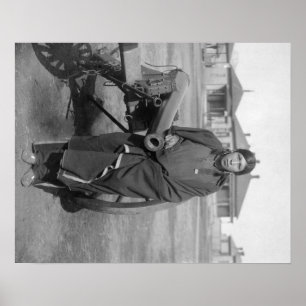 Affiche "Chevaux d'abondance" qui a massacré Lieut.