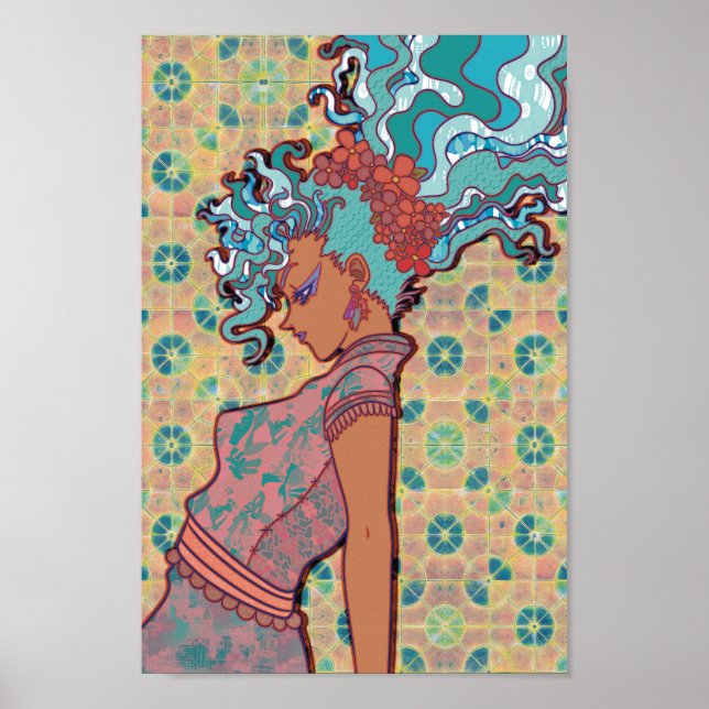 Affiche Cheveux (Devant)