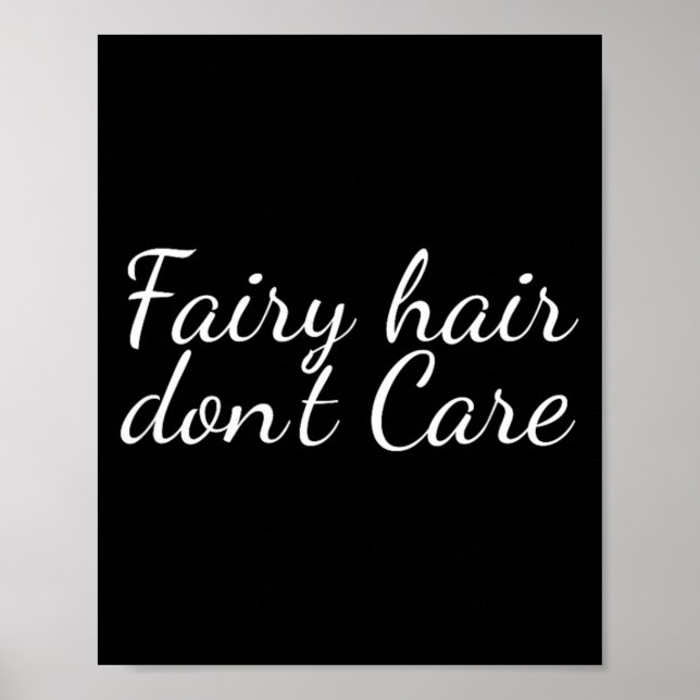 Affiche Cheveux de Fée S'en Fout  (Devant)