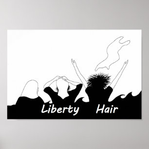 Affiche cheveux libres