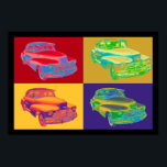 Affiche Chevrolet Fleetmaster 1948 Antique Voiture Pop Art<br><div class="desc">Classique coloré 1948 Chevrolet Fleetmaster antique voiture pop art.</div>