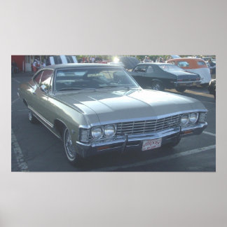 Affiche Chevrolet Impala 1967