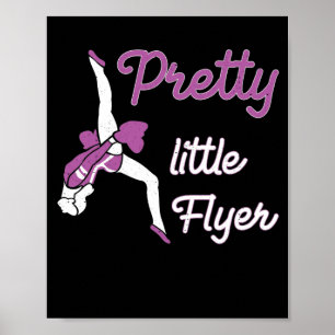 Affiche Chevron Team Pom-pom girl Pretty Little Flyer
