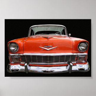 AFFICHE CHEVY 1956