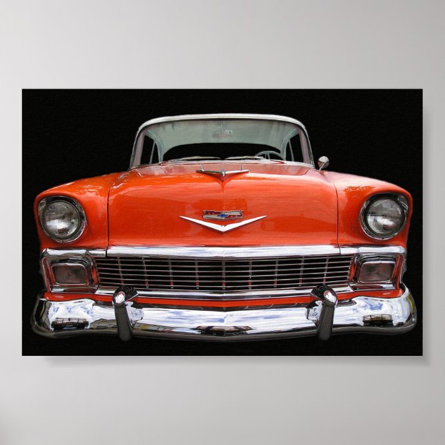 AFFICHE CHEVY 1956 (Devant)