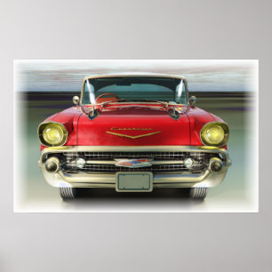 Affiche Chevy 1957