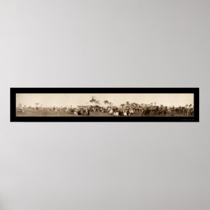 Affiche Cheyenne Indian Dancer Photo 1909