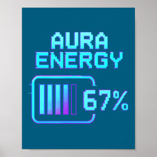 Affiche Chez Aura Energy 67 Six Seven