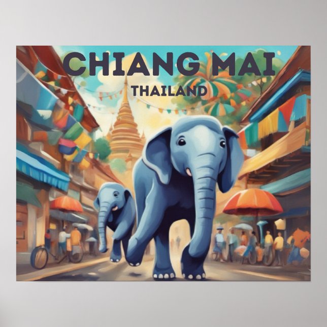 Affiche Chiang Mai (Devant)