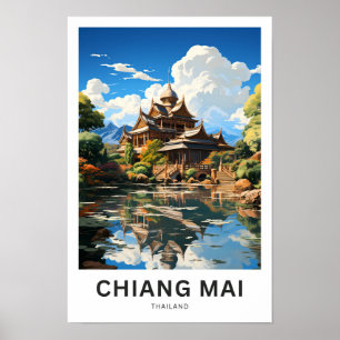 Affiche Chiang Mai Thaïlande