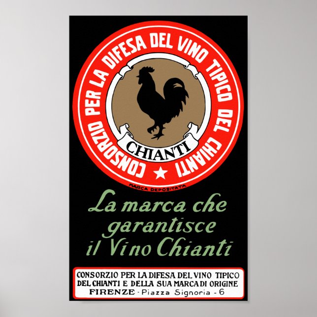 AFFICHE CHIANTI (Devant)