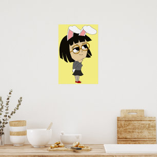 Affiche chibi bunnygirl