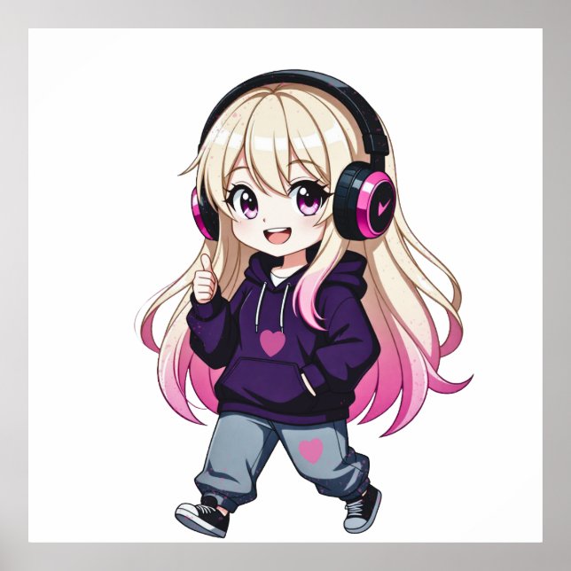 Affiche Chibi Funny (Devant)