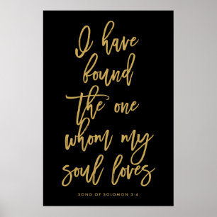 Affiche Chic Hand Lettered I have Found the One Sign